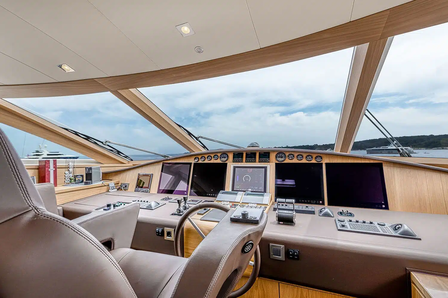 Poste de pilotage panoramique