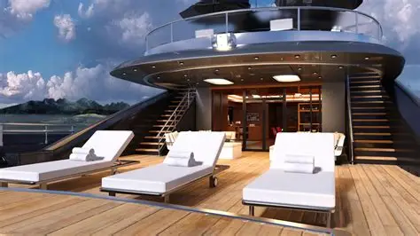 Yacht Serene 26 — pont arrière avec transats